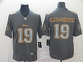 Nike Steelers 19 JuJu Smith Schuster Gray Camo Vapor Untouchable Limited Jersey,baseball caps,new era cap wholesale,wholesale hats